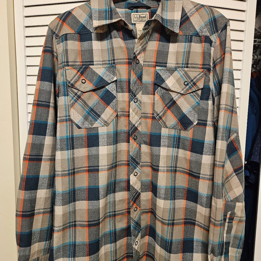 Men's Katahdin Performance Flannel Shirt, Slightly Fitted, Regular